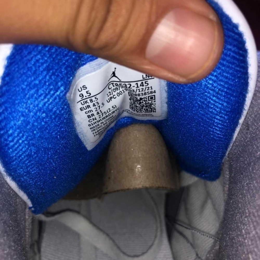 AIR JORDAN 3 "RACER BLUE" - Picture 6 of 6